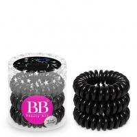 Beauty Bar Hair Rings Black - Beauty Bar резинка для волос с цвете "Черный"